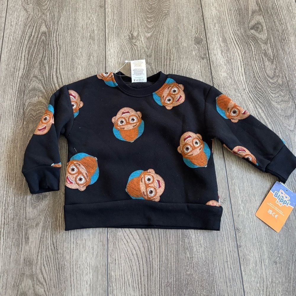 Blippi boys graphic sweater
